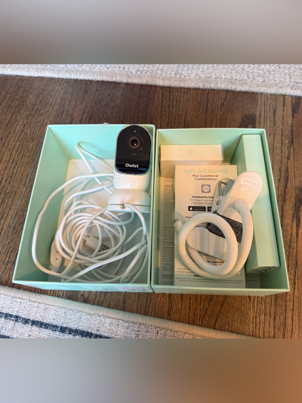 Owlet White Baby Monitor Camera - White
